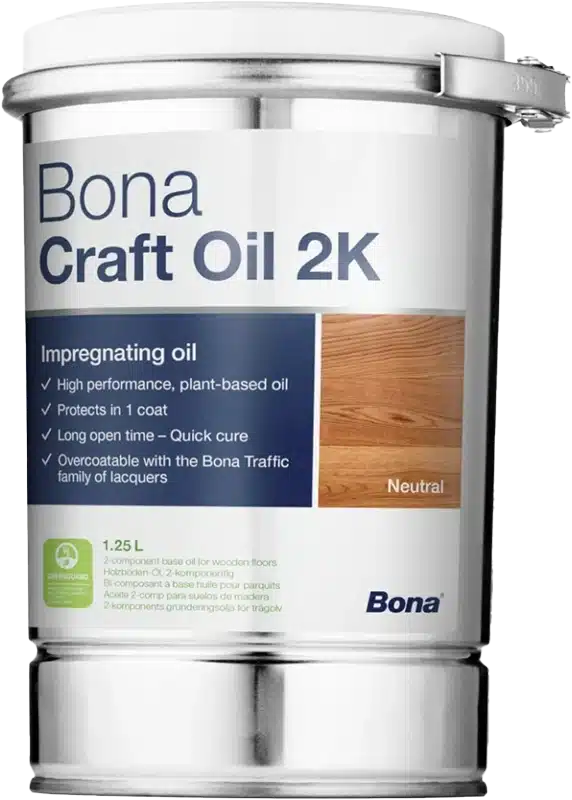 Bona Craft oil 2K - imprægneringsolie trægulve - ALPO Group
