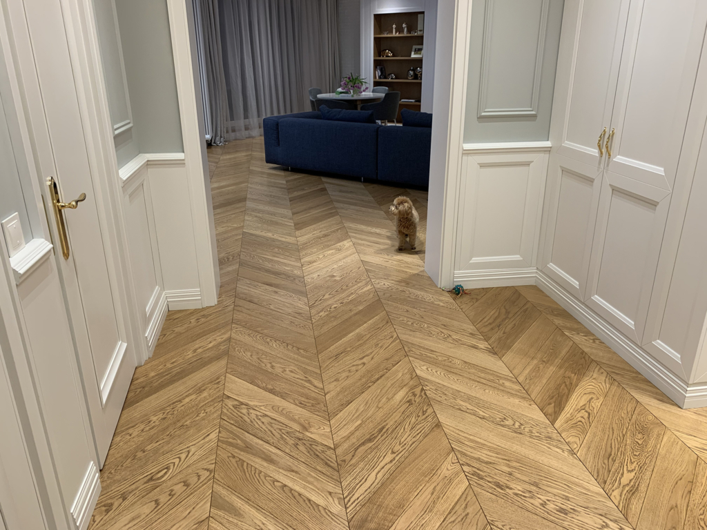 Chevron parket rustik eg - ALPO Group