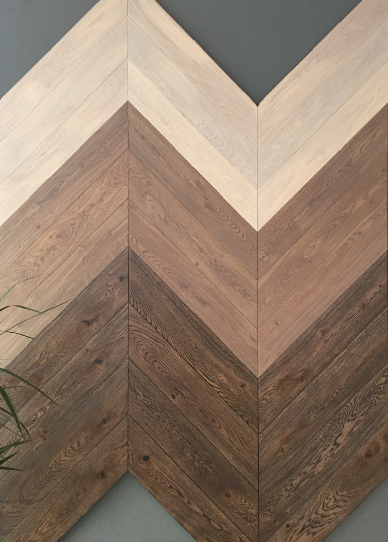 Chevron parket sortering nuance eksempler - ALPO Group
