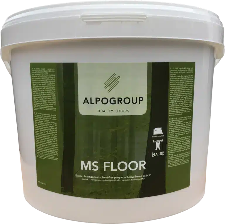 MS Floor parketlim montering trægulv - ALPO Group