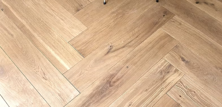 Massiv XL sildebensparket rustik eg - naturolie - ALPO Group