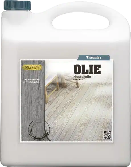 Trip Trap mesterolie ekstra hvid trægulve - ALPO Group