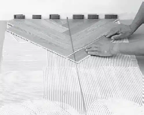 Læggevejledning stavparket sildebensmønster 6 - ALPO Group